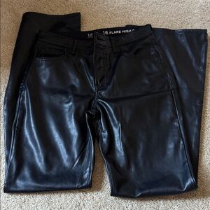 GAP Kids Black High Rise Flare Pants